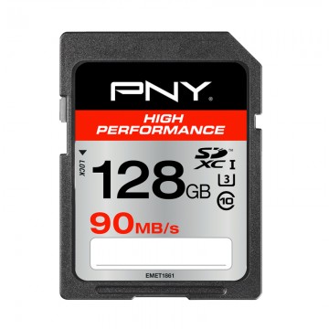 PNY SDXC 128GB High Performance 128Go SDHC UHS-I Class 10 mé