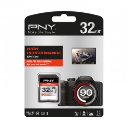 PNY SDHC 32GB High Performance 32Go UHS-I Class 10 mémoire f