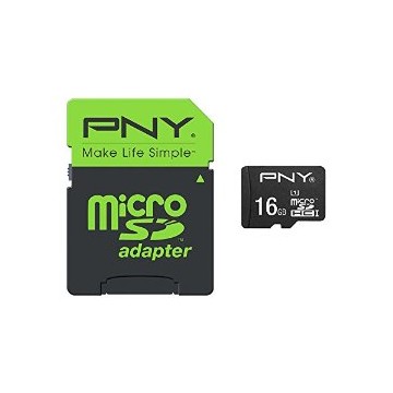 PNY 16GB High Performance MicroSDHC 80MB/s 16Go UHS-I Class 