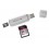PNY MLTIRDR20W01-RB USB 2.0 Blanc lecteur de carte mémoire