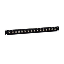 Tripp Lite 16-Port 1U Rackmount Fiber Optic Patch Panel