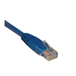 Tripp Lite 30-ft. Cat5e 350MHz M/M 9.14m U/UTP (UTP) Bleu