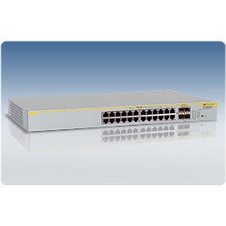 Allied Telesis 24-ports 10/100/1000TX PoE stackable GE Switc