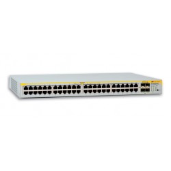 Allied Telesis 48-port 10/100/1000T stackable GE Switch w/ S