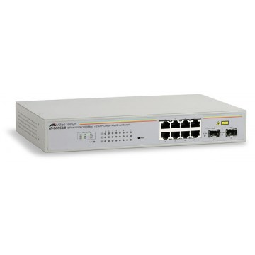 Allied Telesis 8 port Gigabit WebSmart Switch