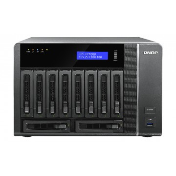 QNAP TVS-EC1080-E3-16G serveur de stockage