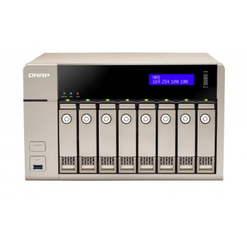 QNAP TVS-863-4G serveur de stockage