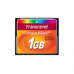 Transcend 1 GB CF 133x 1Go CompactFlash MLC mémoire flash
