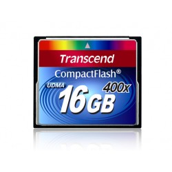 Transcend 400x CompactFlash Card, 16GB 16Go mémoire flash