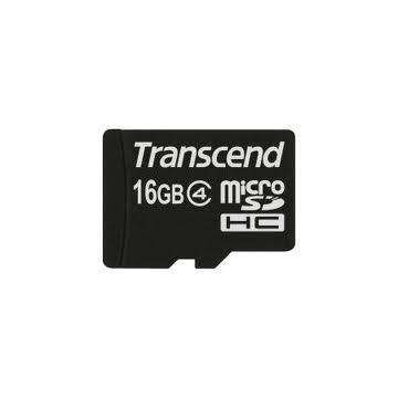 Transcend TS16GUSDC4 16Go MicroSDHC Class 4 mémoire flash