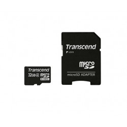 Transcend TS32GUSDHC4 32Go MicroSDHC Class 4 mémoire flash