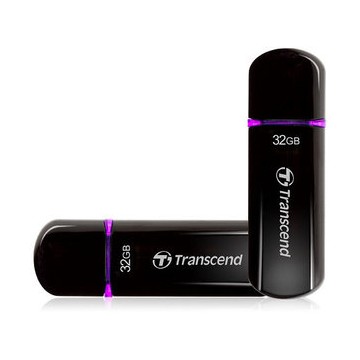 Transcend JetFlash 600 32Go USB 2.0 Noir lecteur flash