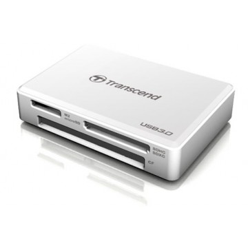 Transcend RDF8 USB 3.0 Blanc lecteur de carte mémoire