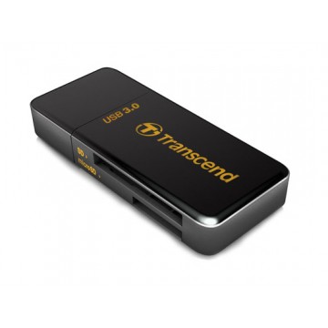Transcend RDF5 USB 3.0 Noir lecteur de carte mémoire
