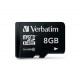 Verbatim Micro SDHC 8GB - Class 4 8Go MicroSDHC mémoire flas