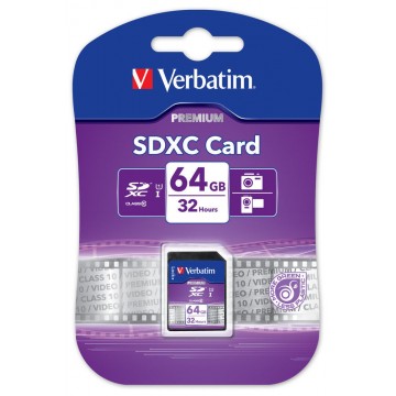 Verbatim VB-SDXC10-64G mémoire flash