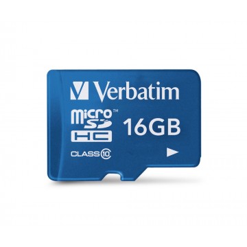 Verbatim 16GB Tablet MicroSDHC Class 10 16Go mémoire flash