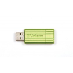 Verbatim 16GB PinStripe 16Go USB 2.0 Vert lecteur flash