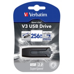 Verbatim USB 3.0 256GB 256Go Noir lecteur flash