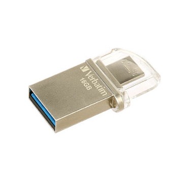 Verbatim Store 'n' Go OTG Micro 16GB 16Go USB 3.0/Micro-USB 