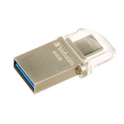 Verbatim Store 'n' Go OTG Micro 64GB 64Go USB 3.0/Micro-USB 