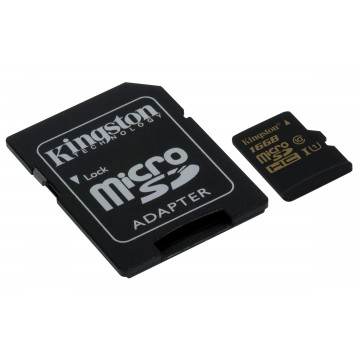 Kingston Technology microSDHC/SDXC Class 10 UHS-I 16GB 16Go 