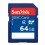 Sandisk 64GB SDXC 64Go Class 4 mémoire flash