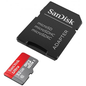 Sandisk SDSQUNC-032G-GN6MA 32Go MicroSDHC Class 10 mémoire f