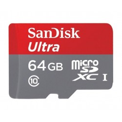 Sandisk SDSQUNC-064G-GN6IA 64Go MicroSDXC Class 10 mémoire f