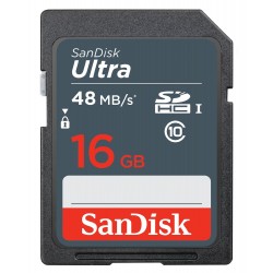 Sandisk ULTRA 16Go SDHC Class 10 mémoire flash