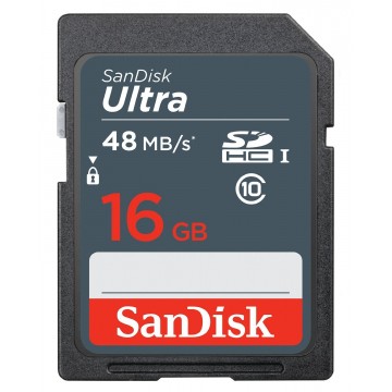 Sandisk ULTRA 16Go SDHC Class 10 mémoire flash