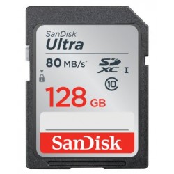 Sandisk Ultra SDXC 128GB 128Go UHS-I Class 10 mémoire flash