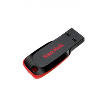 Sandisk Cruzer Blade 32Go USB 2.0 Noir, Rouge lecteur flash