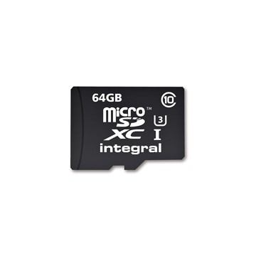 Integral 64GB Micro SDXC 64Go MicroSDXC UHS Class 10 mémoire