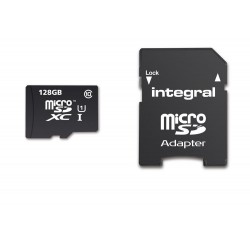 Integral 128GB MicroSDXC 128Go Class 10 mémoire flash