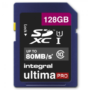 Integral 128GB SDXC UltimaPro 128Go UHS-I Class 10 mémoire f