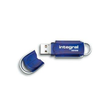 Integral Courier 64Go USB 2.0 Bleu lecteur flash