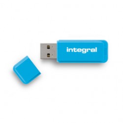 Integral 4GB Neon USB flash Drive 4Go 2.0 Bleu lecteur