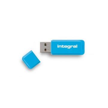 Integral 4GB Neon USB flash Drive 4Go 2.0 Bleu lecteur