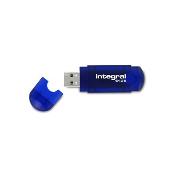 Integral EVO 64GB 64Go USB 2.0 Bleu lecteur flash