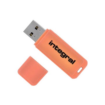 Integral Neon USB3.0 8GB 8Go USB 3.0 Orange lecteur flash