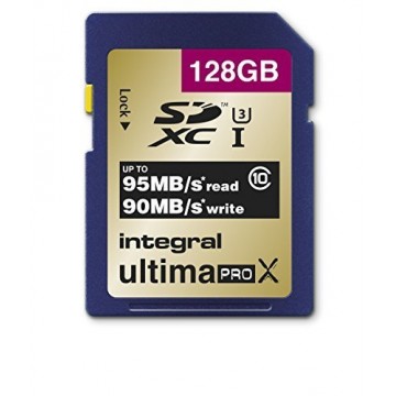 Integral SDXC 128GB Class 10 128Go UHS-I mémoire flash