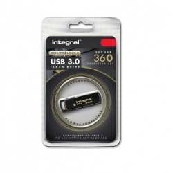 Integral 32GB Secure 360 Encrypted USB3.0 32Go USB 3.0 Noir