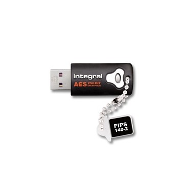 Integral 16GB Crypto Drive 16Go USB 2.0 Noir lecteur flash