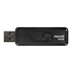 Maxell Venture 64Go USB 2.0 Noir lecteur flash