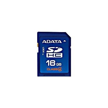 ADATA 16GB SDHC 16Go mémoire flash
