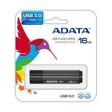 ADATA S102 Pro 16Go USB 3.0 Gris lecteur flash