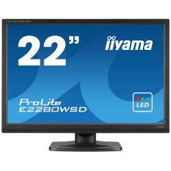 iiyama ProLite E2280WSD-B1 22" Noir écran plat de PC