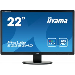 iiyama ProLite E2282HD-B1 TN 21.5" Noir Full HD LED display