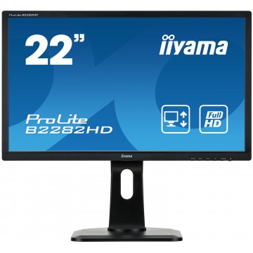 iiyama ProLite B2282HD-B1 TN 21.5" Noir Full HD LED display